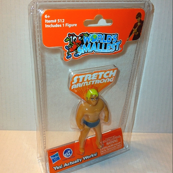 NWT☆Collectible☆World's Smallest~STRETCH ARMSTRONG By HASBRO Figure - Picture 3 of 6